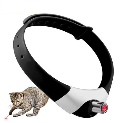 Electric Smart Cat Laser Collar Interactive Toy