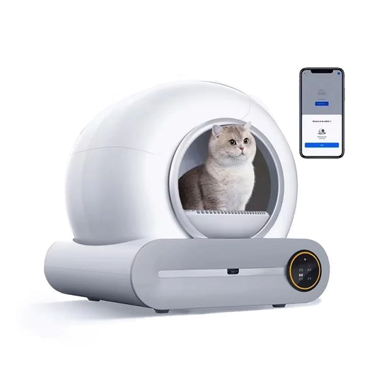 Tonepie Automatic Smart Cat Litter Box Self Cleaning
