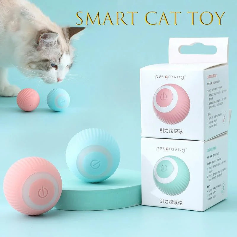 Automatic Rolling Ball Electric Cat Toy